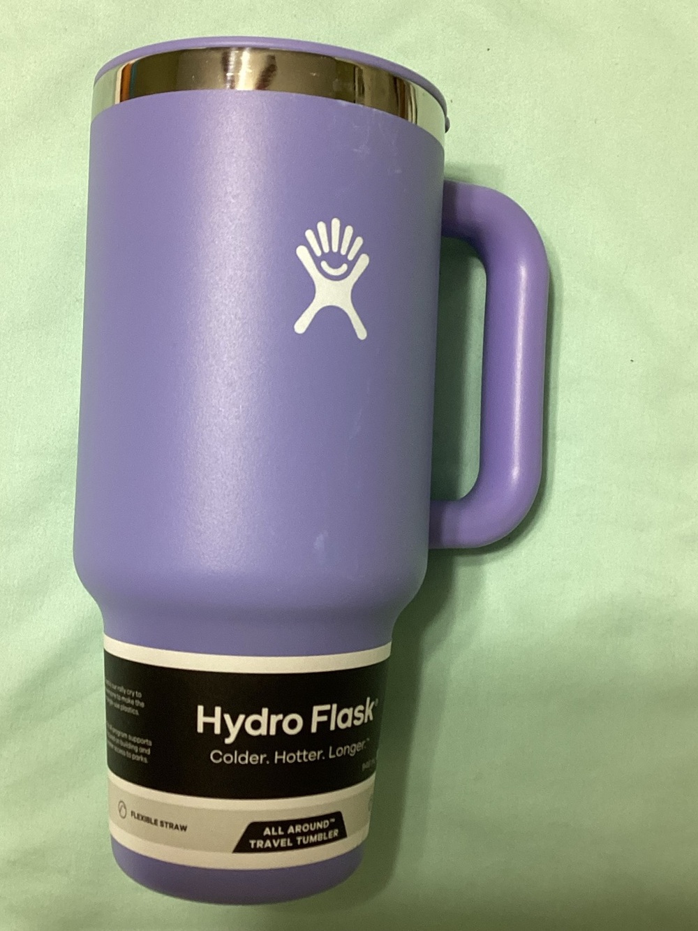 Hydro Flask 32 Oz. Purple All Around Travel Tumbler Cup NWT